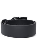Dolce & Gabbana Black Lear Dg Belt
