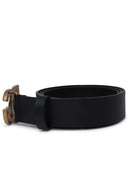 Dolce & Gabbana Black Calfskin Belt