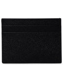 Dolce & Gabbana Black Lear Dauphine Card Holder