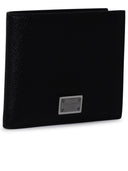 Dolce & Gabbana Black Lear Wallet