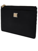 Dolce & Gabbana Black Lear Card Holder