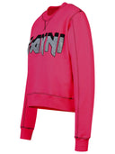 Ganni Fuchsia Cotton Sweatshirt