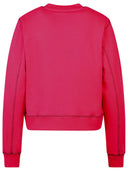 Ganni Fuchsia Cotton Sweatshirt