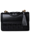 Tory Burch Fleming Black Lear Bag