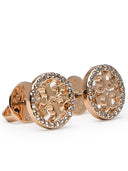 Tory Burch Gold Steel Miller Earrings