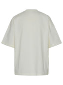 Jil Sander Ivory Cotton T Shirt