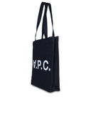 A.P.C. Blue Cotton Shopping Bag