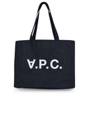 A.P.C. Blue Cotton Bag