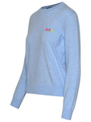 A.P.C. True Light Blue Cotton Sweater