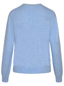 A.P.C. True Light Blue Cotton Sweater