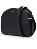 A.P.C. Black Lear Demi Lune Mini Bag