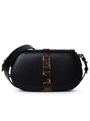 Versace Black Lear Greca Goddess Bag
