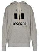 Isabel Marant Etoile Gray Cotton Blend Mansel Sweatshirt