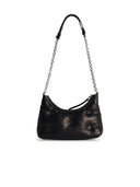 Maison Margiela 'Hobo Glam Slam' Black Lear Bag