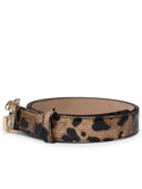 Dolce & Gabbana Two Color Shiny Lear Belt