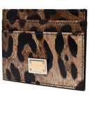 Dolce & Gabbana Two Color Shiny Lear Card Holder