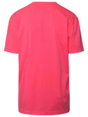 Patou Essential Logo Neon Pink Cotton T Shirt
