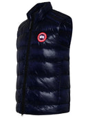 Canada Goose Blue Nylon Crofton Vest