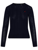 Polo Ralph Lauren Julianna Blue Cotton Sweater