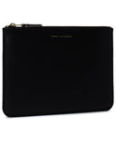 Comme Des Garçons Wallet Black Lear Envelope