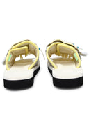 Suicoke Hoto Cab Slipper In Ivory Syntic Lear