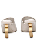 Salvatore ferragamo sandali astro in avorio lear