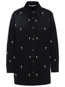 Stella Mc Cartney Black Denim Shirt