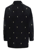Stella Mc Cartney Black Denim Shirt