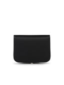 A.P.C. 'Josh' Black Matte Lear Coin Purse