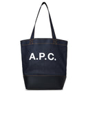A.P.C. Blue Denim Blend Axel Bag
