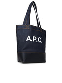 A.P.C. Blue Denim Blend Axel Bag