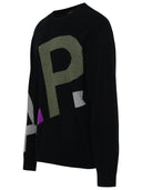 A.P.C. Black Virgin Wool Sweater