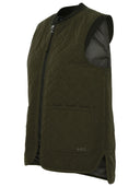 A.P.C. Green Cotton Blend Emilie Vest