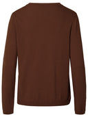 A.P.C. Brown Cotton 'Albane' Sweater