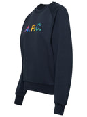 A.P.C. Vicky Navy Cotton Sweatshirt