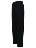 A.P.C. Cashmere Pants In Black Viscose
