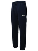 Autry Blue Cotton Jogger Pants