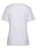 Maison Kitsuné 'Dressed Fox' White Cotton T Shirt