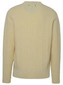 Golden Goose Ivory Virgin Wool Sweater