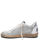 Golden Goose Ballstar Sneakers In White Lear