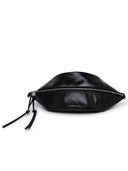 Jil Sander Black Lear Belt Bag