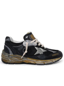 Sneakers estrella de Golden Goose Dad en Nappa Lear y tela negra