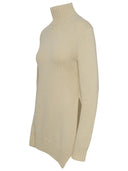 Jil Sander elfenben Yack Blend Turtleneck -genser