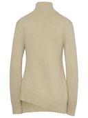 Jil Sander elfenben Yack Blend Turtleneck -genser