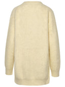 Jil Sander elfenben alpakka blanding genser