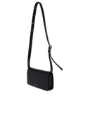 Jil Sander All Day Crossbody Bag In Black Lear