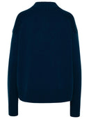 Jil Sander Miciter in Blue Cashmere Blend