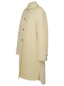 Jil Schleifer Cream Wollmantel