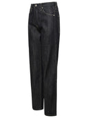 Jil Sander Black Cotton Jeans