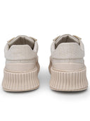 Jil Sander Ivory Canvas Sneakers